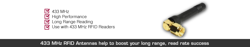 433 mhz rfid antennas