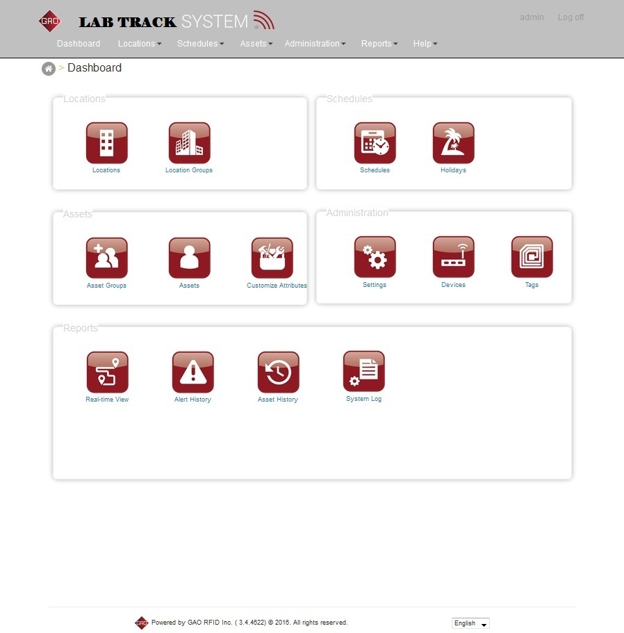 Lab Track-dashboard