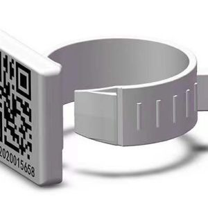 UHF 860-960 MHz Foot Ring RFID Tag