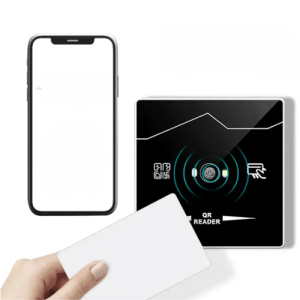 13.56 MHz IC RFID Wiegand NFC Reader, QR Code Barcode Access