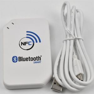 Wireless HF RFID NFC Reader with Bluetooth & Wi-Fi Support