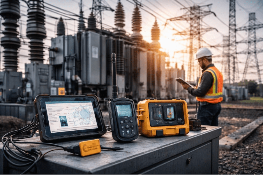 IoT, RFID and BLE solutions for utility infrastructure management