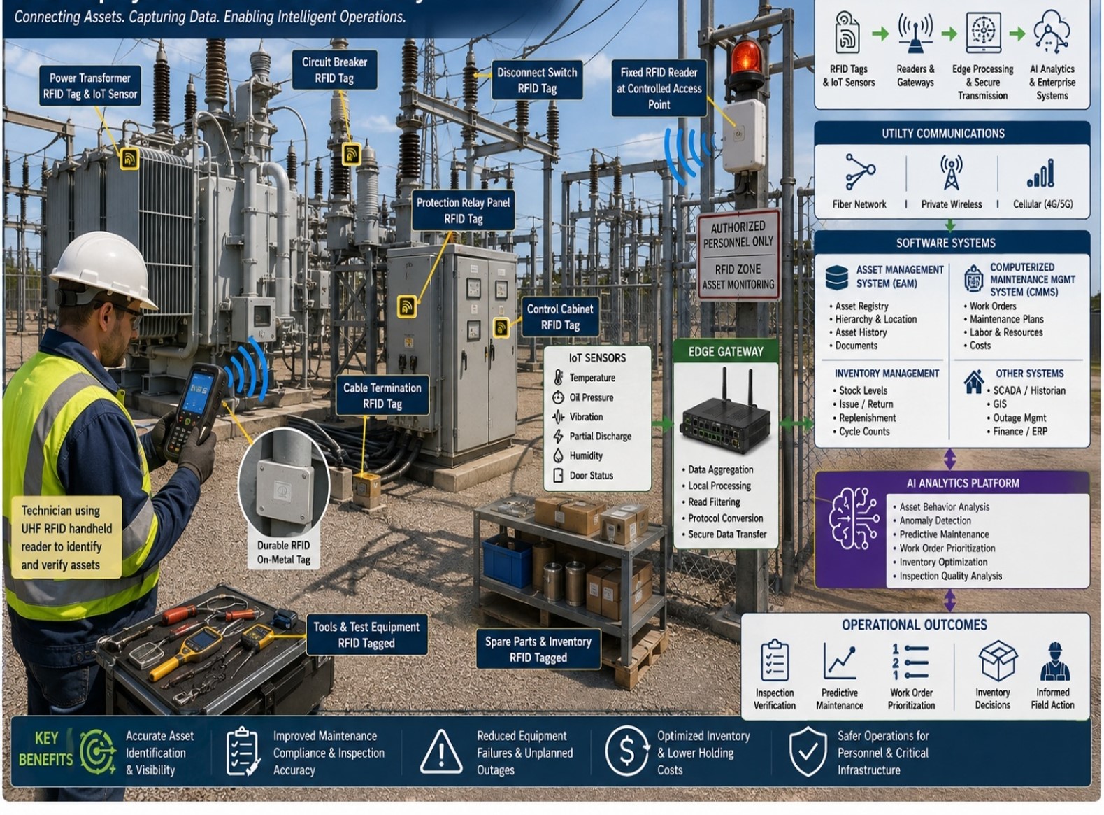 Substation Testing AI and RFID for Utility Substations - GAO